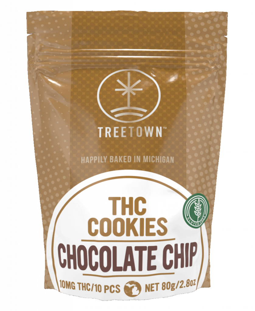 THC cookies chocolate chip