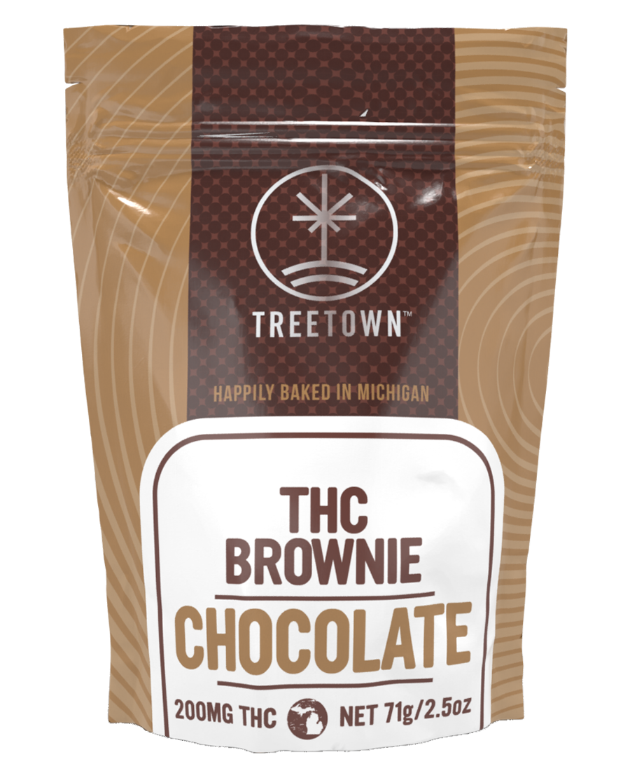 TreeTown THC Brownie Chocolate